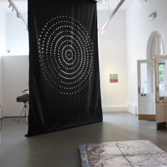 Mandala (hanging) & Carpet (floor). Photo credit Mark Cullen