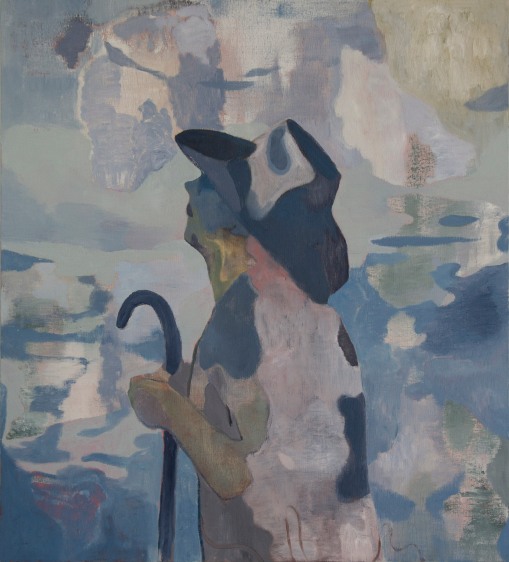 Oilithreach (Pellegrino), 2018. Oil on canvas, 81x73cm